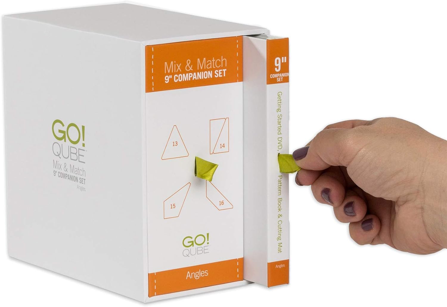 AccuQuilt GO! Qube 9" Companion Set-Angles - Image 4