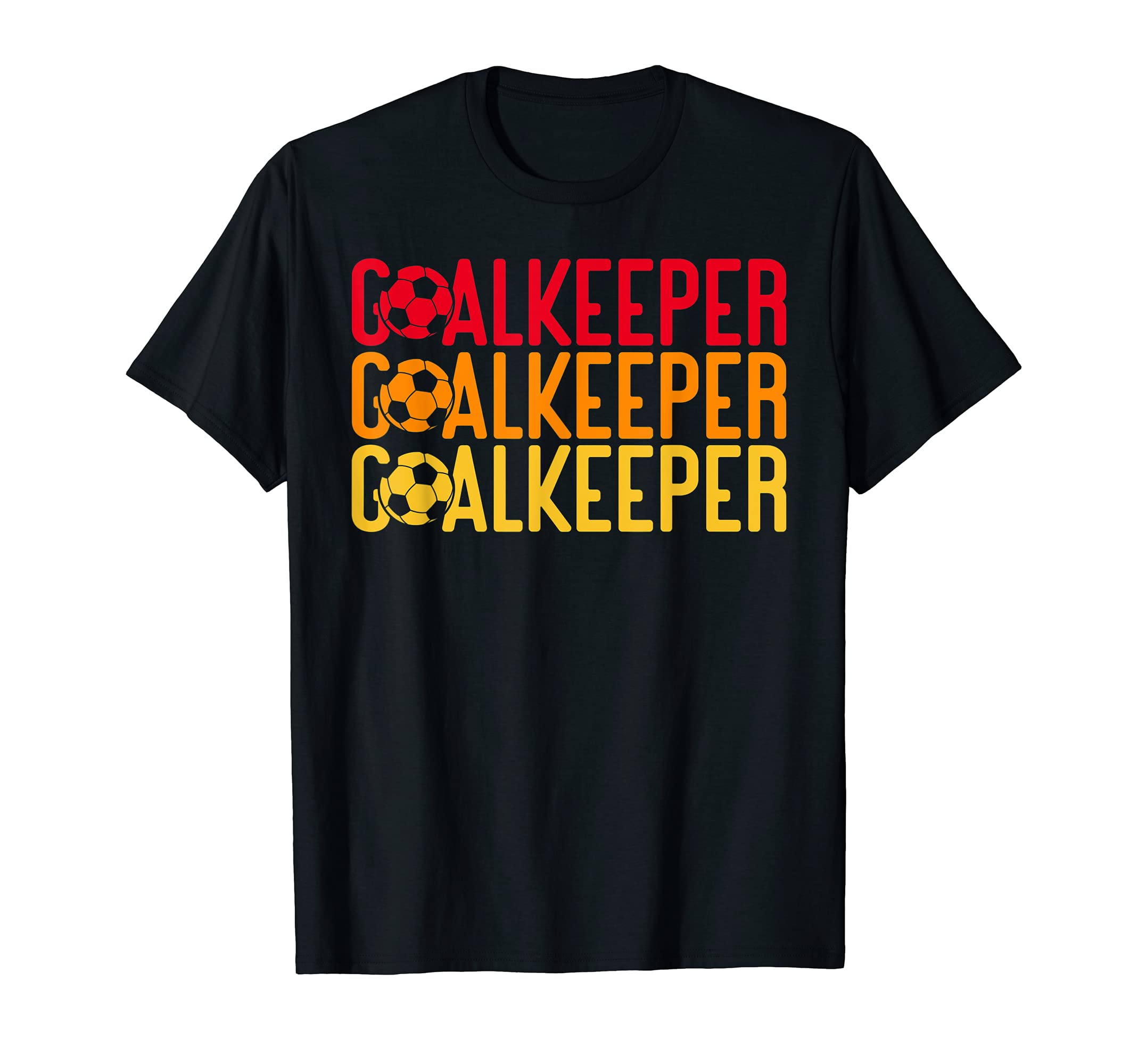 Retro Soccer Lover Quote Goalkeeper Saying for Goalie T-Shirt