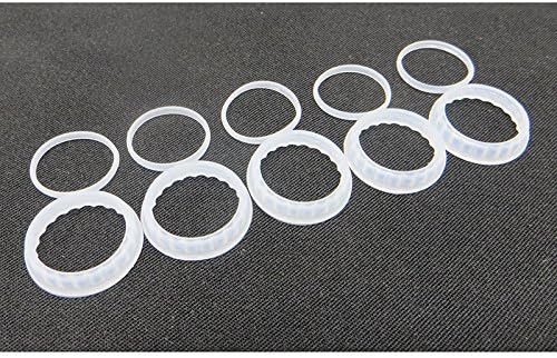 5 Set Melo3 mini Glass Sealing O-Ring for Melo3 mini Tank (White)