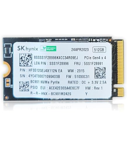 SK hynix bc711 512GB M.2 SSD ノートPC Amazon.com: SKHynix BC711 512GB NVMe PCIe M.2 2230 30mm