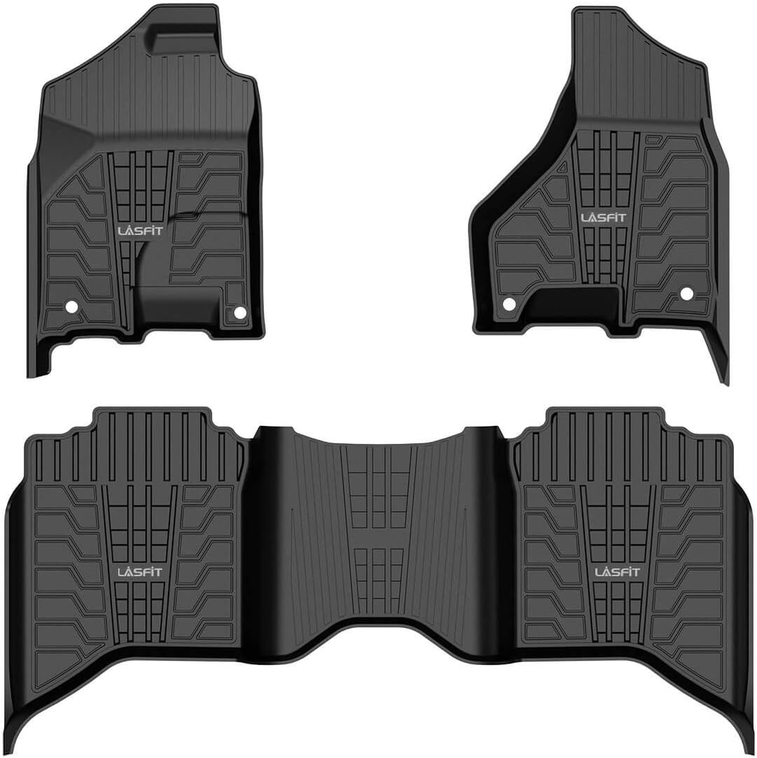 LASFIT Floor Mats Fit for 20192020 Ram Pickup 1500 Classic Crew Cab