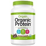 Orgain Organic Plant Based Protein Powder, Creamy