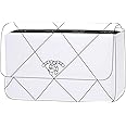 DGAZ Purse Pillow Shaper Insert for Chanel 19 Bags, Silky Pillow Shaper for Luxury Handbags（White，19-Flap26）