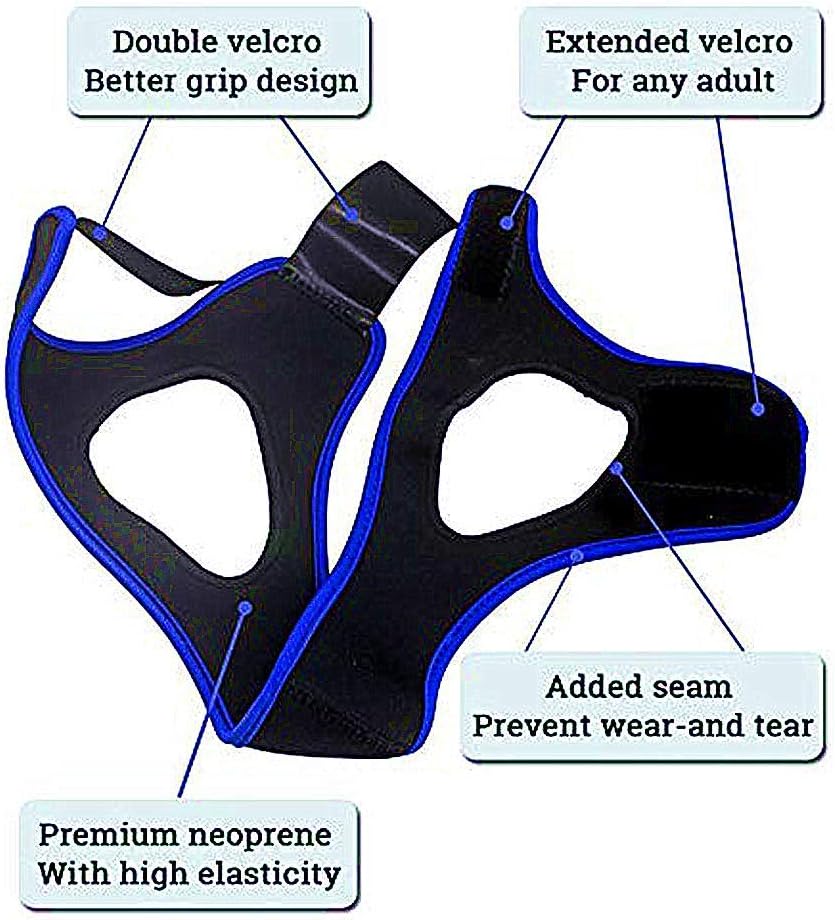 Anti Snore Snoring Chin Strap Devices for Men Women Kids, Anti Snoring Snore Chin Strap Large Bangbreak Duzel, Anti My Snoring Snore Solution, Resmed Cpap Supplies Chin Straps: Health & Personal Care