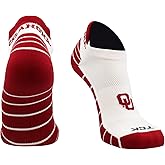 TCK NCAA No Show Socks Men's & Women's | Running Golf Ankle Sock | Licensed College Fan Gameday Apparel Merchandise Gear