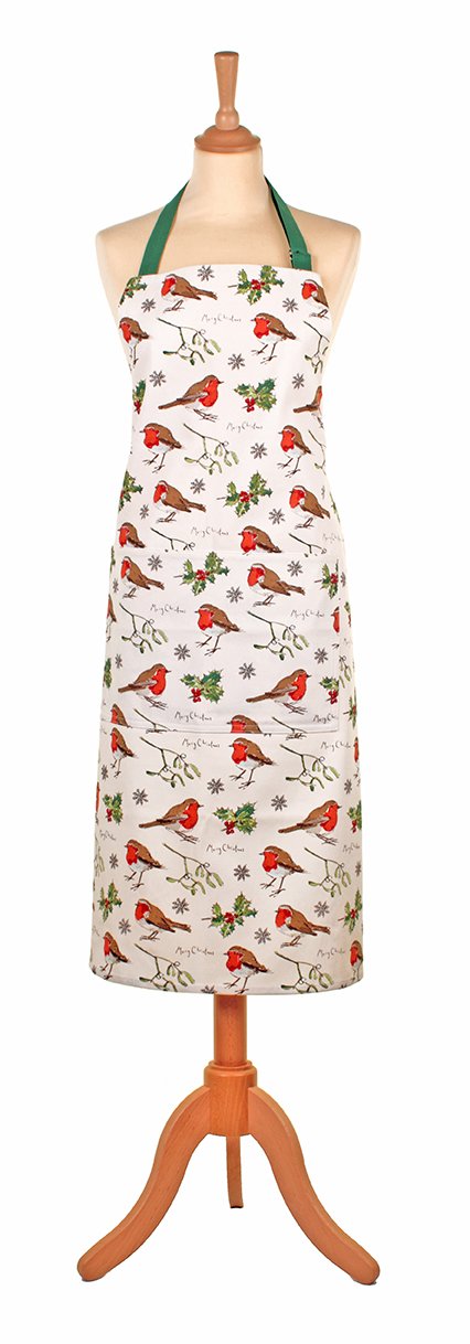 Robins & Holly Cotton Apron