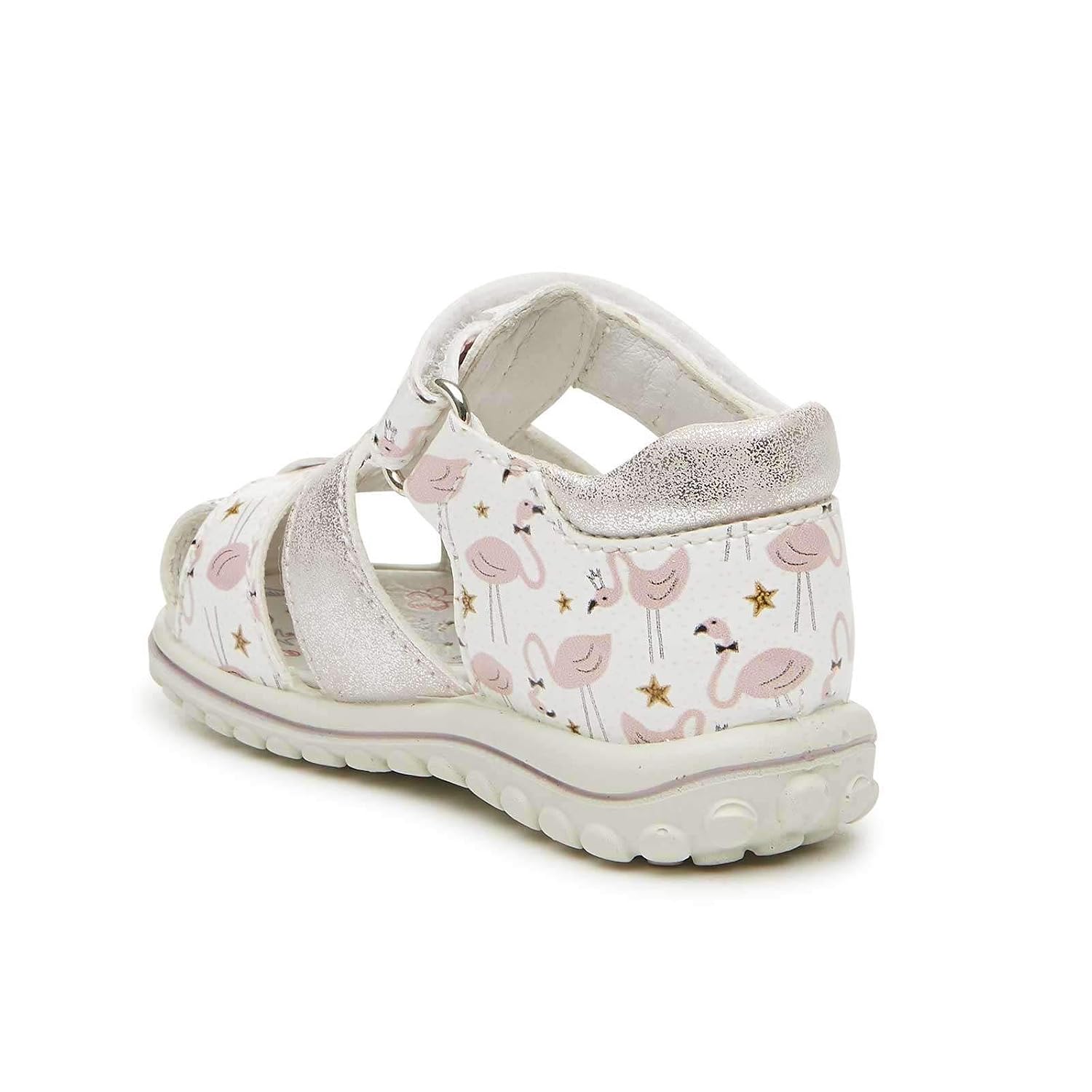 PRIMIGI Sandalo bimba bianco pelle borchie | Quellogiusto Shop online