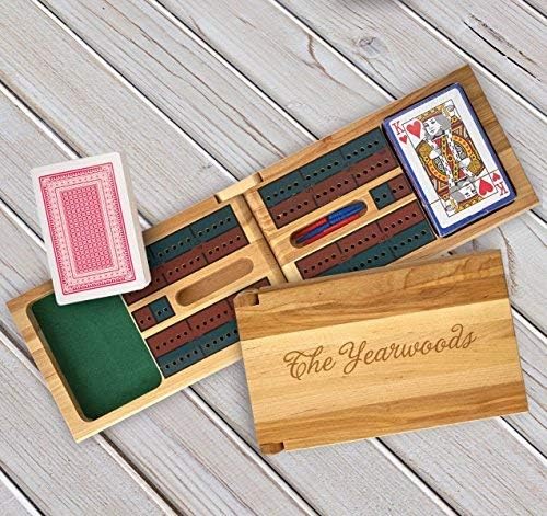 Personalized Cribbage Set with Name - 3555