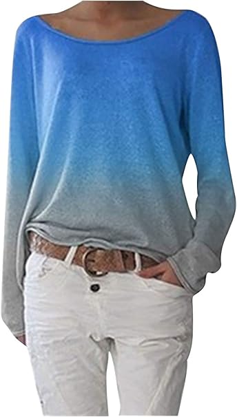 Pull degradé de couleur femme Clearance