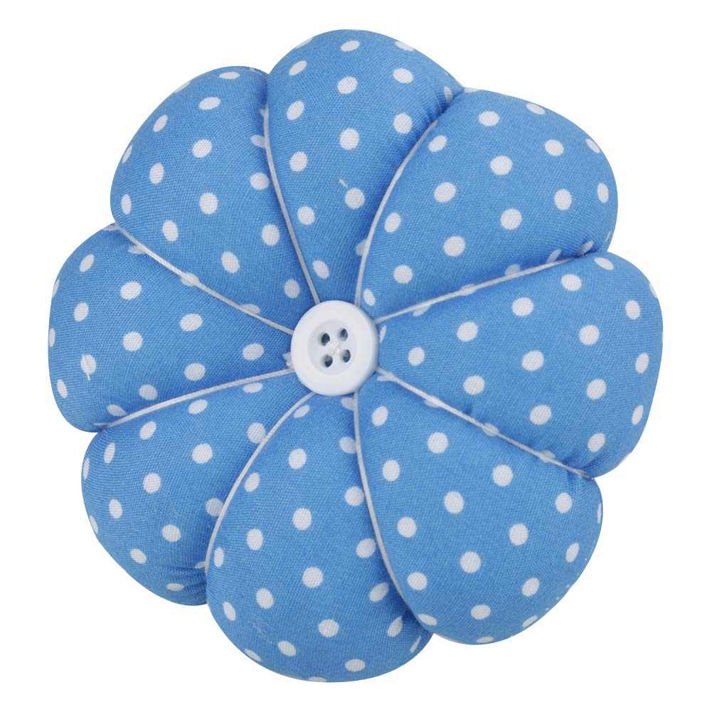 Sewing Pin Cushion, Cute Pattern, Safe Space, Lovely Shape with Wrist Band, Premium Fabric, Great Gift for DIY Craft, College Students, Moms