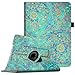 Fintie Rotating Case for iPad Mini 3/2 / 1-360 Degree Rotating Smart Stand Protective Cover with Auto Sleep/Wake for iPad Mini 1 / iPad Mini 2 / iPad Mini 3, Shades of Blue