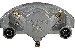 Dexter Kodiak Disc Brake Caliper w/Pads, 3500-6000 lbs Axle Rating, 2.25" Piston, Dacromet Plated