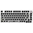 CORBOBO x LEOBOG Hi75 Wired Mechanical Keyboard Kit,Aluminum Alloy Barebones Keyboard,Gasket-Mounted 75% Layout Hot Swappable Custom Metal Keyboard with Knob,RGB Backlit Gaming Keyboard DIY Base Kit