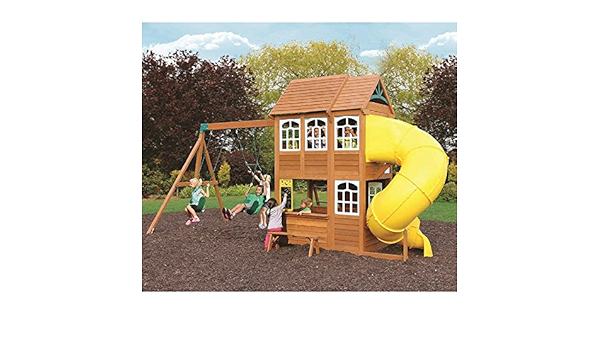 cedar summit richmond lodge wooden play set