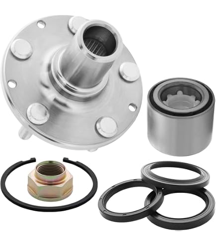Cojinete De Cubo De Rueda Trasero Izquierdo Y Derecho Para Subaru Impreza Y Legacy (1993-1996) - Montaje Completo Y Resistente