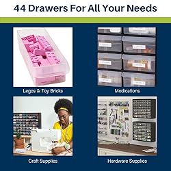 Akro-Mils 44-Drawer Plastic Drawer Storage Cabinet