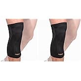 Copper Fit PRO Recovery Knee Compression Sleeve - Breathable, Second Skin Feel - Arthritis, Joint Pain, Circulation - For Men and Women (XX-Large) (Pack of 2)