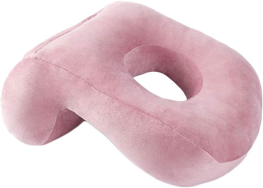 Seacity Nap Desk Sleeping Pillow for Adults and Kids, Memory Cotton Travel Nap Face Pillow with Arm Rest Back Support Pillow for Office School Library