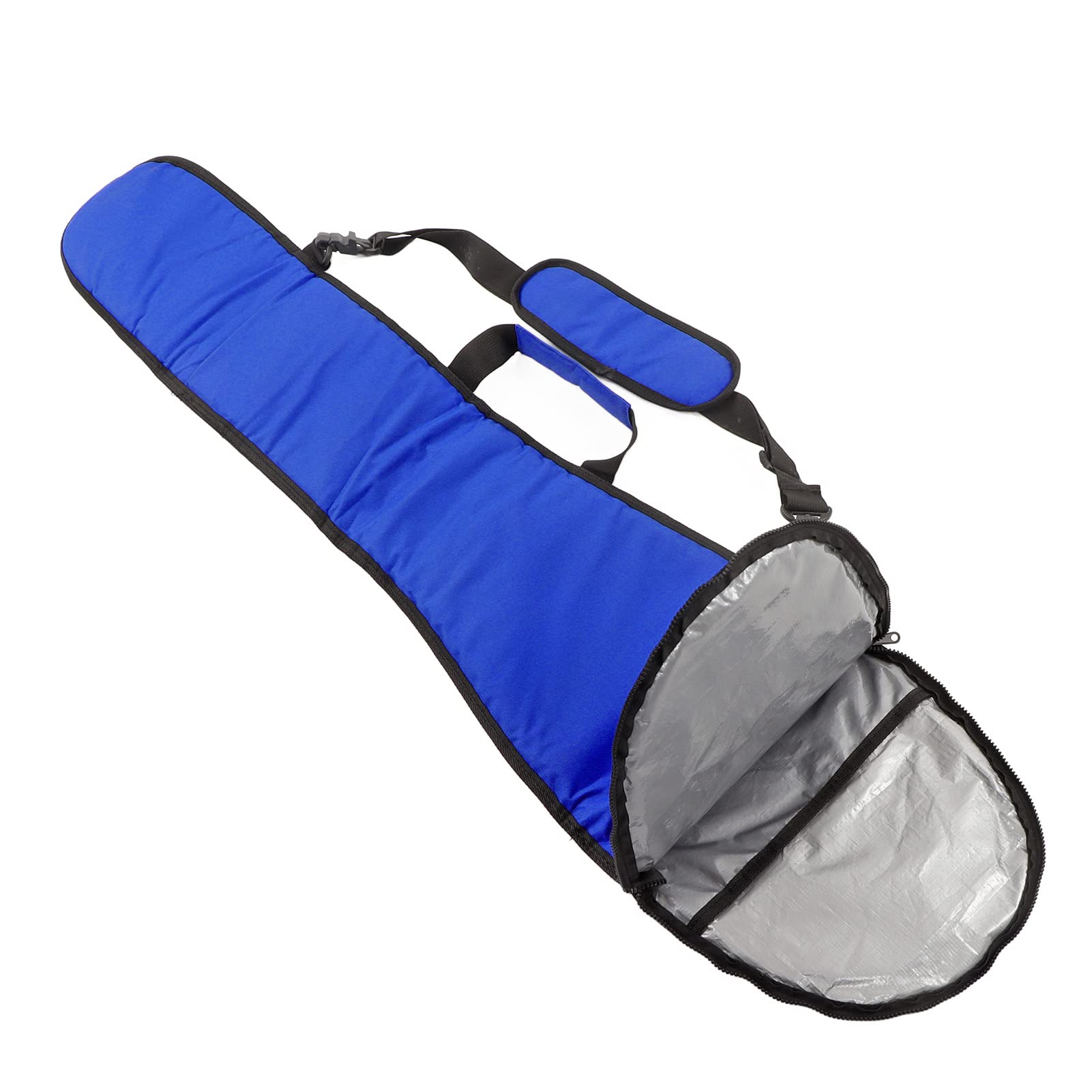 SPYMINNPOO Paddle Carrying Bag, Canoe Kayak Split Paddle Carrying Bag Boat Paddle Storage Bag Holder Pouch Cover for Rowing Boating(Blue) Aquatic Sports Waterproof Bag