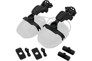HEARFALCOM Tactical Helmet ARC Rail Adapter Accessories - Compatible with Walker's Razor Earmuffs