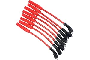 JDMSPEED 10.5 MM Spark Plug Wires Replacement for Chevy GMC Truck 4.8 5.3 6.0 VORTEC Engines