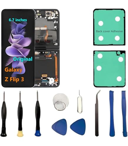 Amazon.com: LCD Screen Frame Replacement for Z Flip 3 5G F711