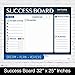 Personal Planning Success Board by Business Basics Wall Master Strategic Project Goal Setting Dry or Wet Erase Poster Perfect for Home & Office Work Use For College Students and CEO Entrepreneurs