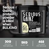 The Bulk Protein Company Serious Gainz Mass Gainer Vanilla 5 kg view 4