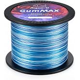 Regum-U Gummax 8 Strand Braided Fishing Line | -Pro Grade Power Performance-Abrasion Resistant-Zero Stretch-Smaller Diameter