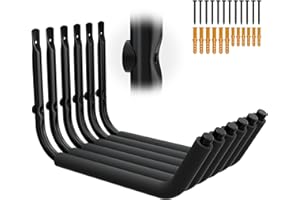 UNITEDPOWER Kayak Storage Racks, Garage Hangers, Wall Hooks for Canoe, Ladder, Bicycle, Folding Chairs, Surfboard, Snowboard, Hose and Tools, Indoor, Outdoor