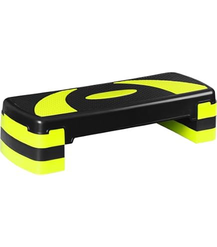 Banco Step HaoKang Pasos Aeru00f3bicos Ajustables De Pulgadas