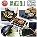 LINE LONE Set of 3 PREMIUM BBQ Grill Mats 15,75 x 13 inch + EXTRA Baking Mat & Toaster Bag