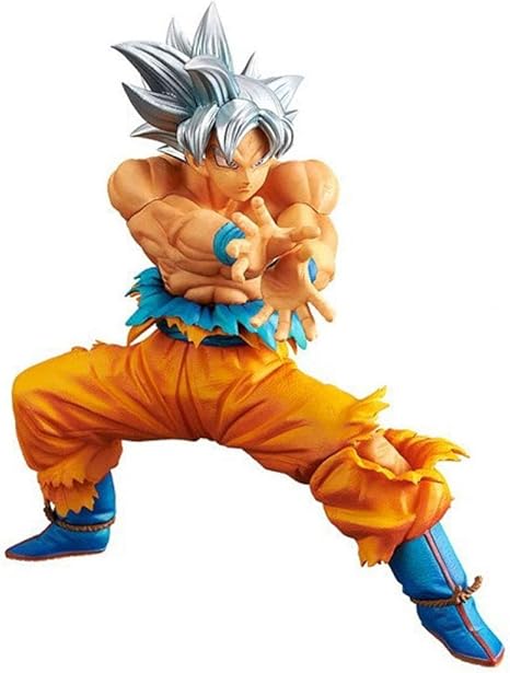 Songdp Comic Statue Anime Toy Dragon Ball Silver Hair Wukong Dxf