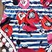 Baby Girls Cute Adorable Floral Romper Sleeveless Romper Jumpsuit Striped Outfit Climbing Clothes (6-12 Months, blue)