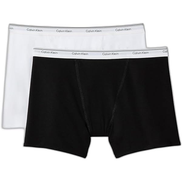 Calvin Klein Modern Cotton Boxer Brief Black at Amazon Women's