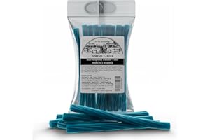 NOT JUST GOOD, IT'S AMISH GOOD Amish Good Gourmet Licorice Twist Candy - Premium Sweet & Chewy Treat, Blue Raspberry Jumbo Licorice Twist Perfect Snack Under 100 Calories (2 Pack)