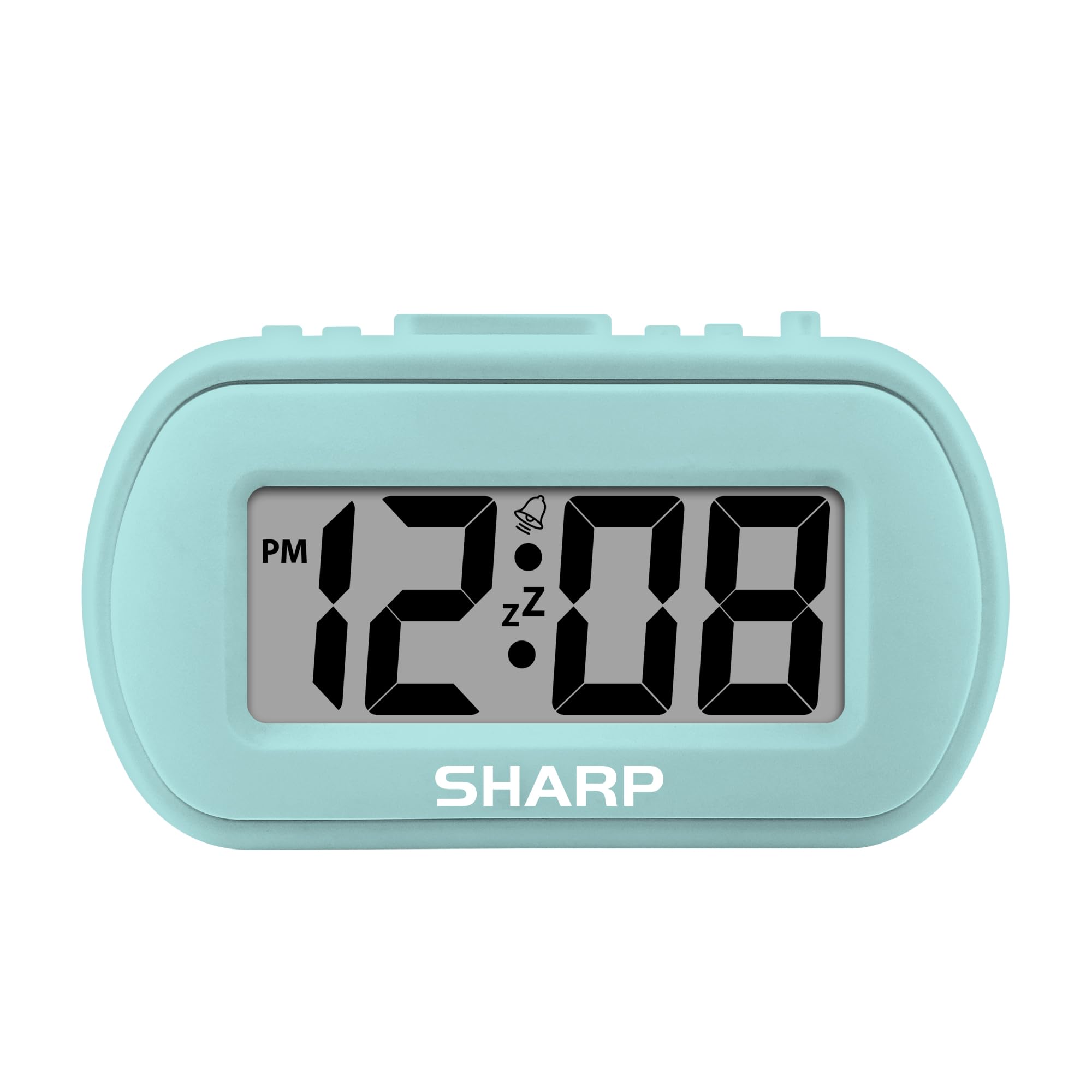 SHARP Digital Alarm Clock – Tactile Case with