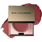 RED CHAMBER Blush, Multi-Purpose Cream Blush for Cheeks &amp; Lips, Chumei | Multi-Use,Buildable Color,Dewy/Matte Finish,Hydrating,Mature Skin,Fragrance-Free, Cruelty-Free,Clean Beauty,Travel-Size