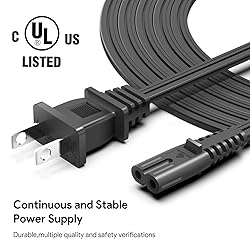 for Insignia Soundbar Power Cord, TAIFU 18V AC