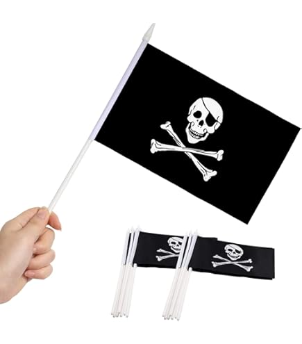 Sticker Adesivi Adesivo Bandiera Pirati Pirata Jack Rackham Calico - Foto 7