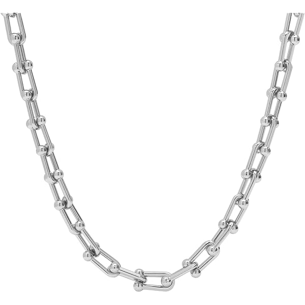 802 PRODUCTS. Jewelry Shade 非売品 Amazon.com: Solid 925 Sterling Silver 7mm HardWear Necklace