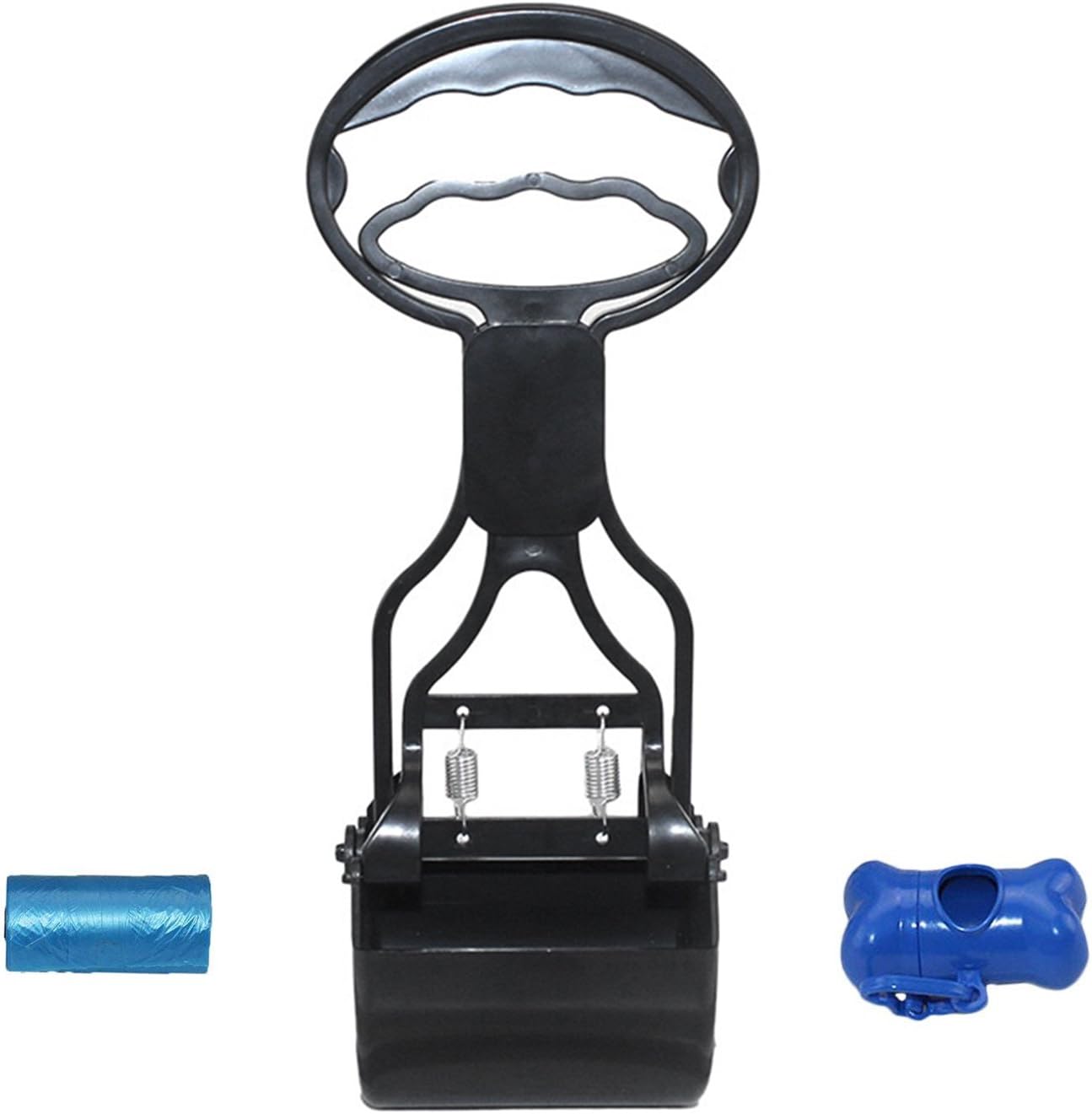 Spet Kever Portable Mini Short Pooper Scooper Dog Waste Scoop Sanitary Pickup Remover for Outdoor Pet