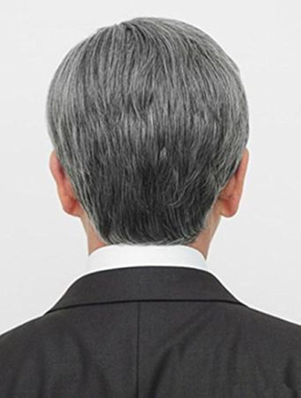 Amazon メンズ ウィッグ 男性 お年寄り ロマンスグレー かつら 自然な白髪 ナチュラル スタイル お洒落 フリーサイズ ネット付 ウィッグ 通販