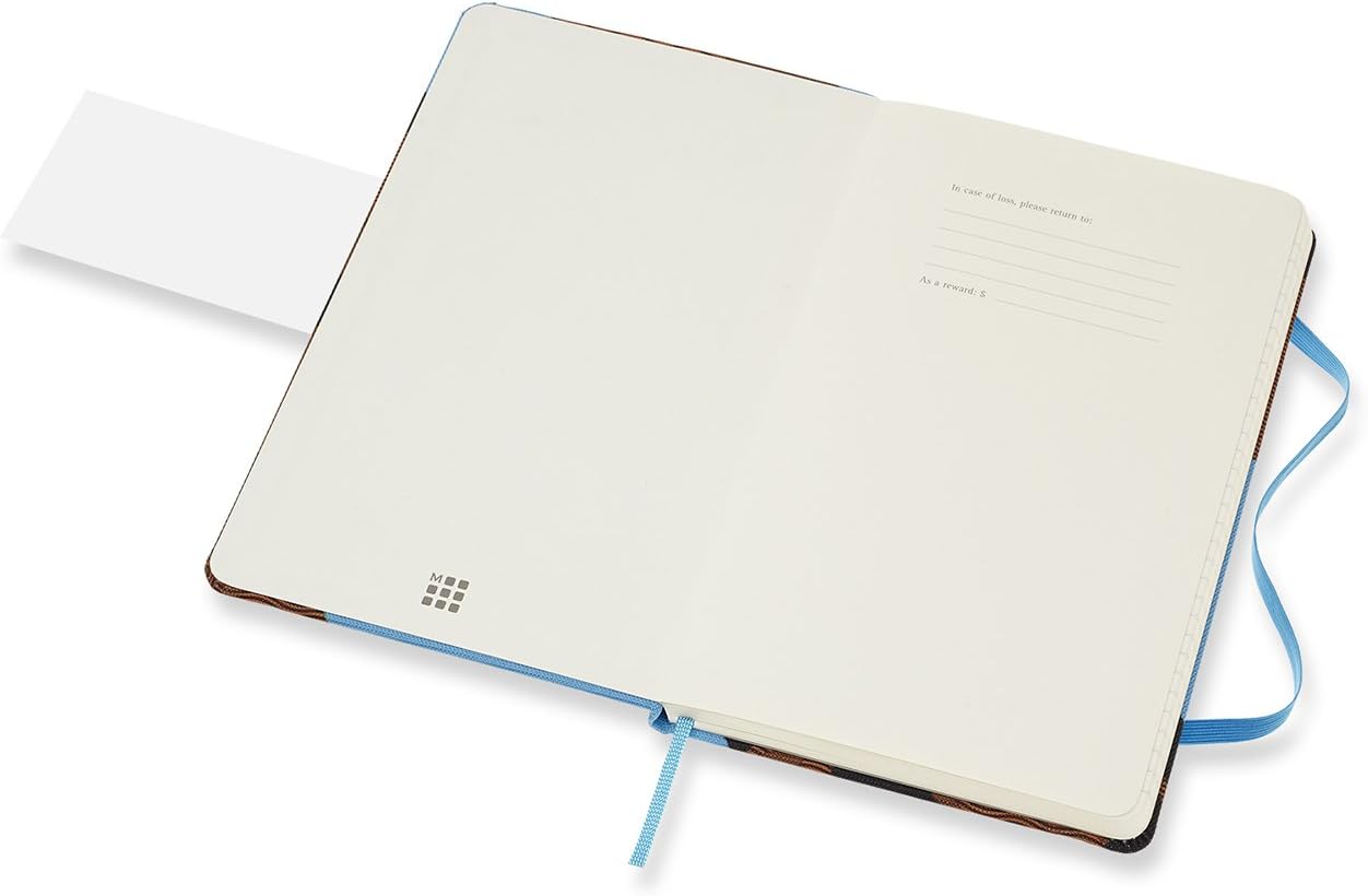 Moleskine Limited Collection Notebook Blend 18 Large Ruled Camouflage Blue - Image 5