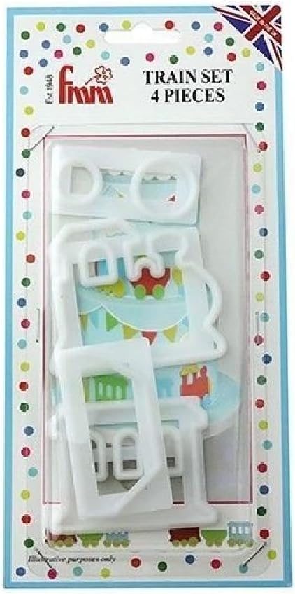 Train Cutter Set Cupcake Cake Decoration Tool Sugarcraft Shower Baby
