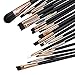 Eye Brushes Set, Eye Makeup Brush Set Eye Shadow Eyeliner Eye brow Foundation Blush Lip Liquid Cream Cosmetics Blending Brush Tool 20 Pieces