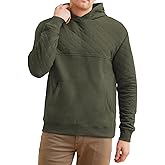 Dokotoo Men Men's Casual Hooded Collar Sweatshirts Long Sleeve Drawstring Pullover Graphic Hoodies with Pockets