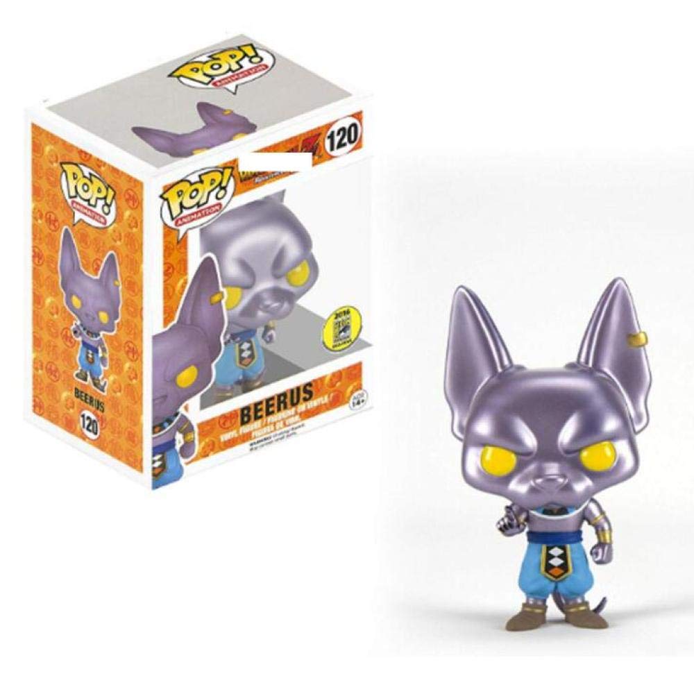 POP Dragon Ball Z Beerus Model Toy PVC Action Figure Super Saiyan Vinyl Figure Doll 120# Collection 
