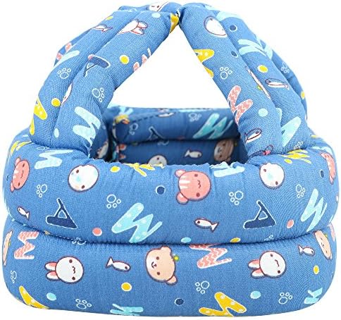 Toppers Baby Toddler No Bumps Head Cushion Safety Helmet Bumper Bonnet Letter