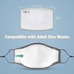 40pcs Adults Size Adaptive Activated Carbon Fabric